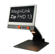 The Magnalink Zip HD Portable Video Magnifier. ETLB can provide training on this product.