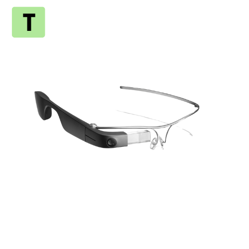 The Envision Glasses wearable OCR Device. ETLB can provide training on this product.