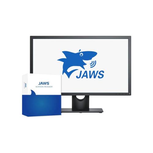 JAWS Professional Software Logo. ETLB can provide training on this product.